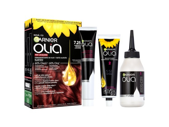 Garnier Olia Big Kit permanentní barva na vlasy odstín 7.25 Vinyl blush 1 ks