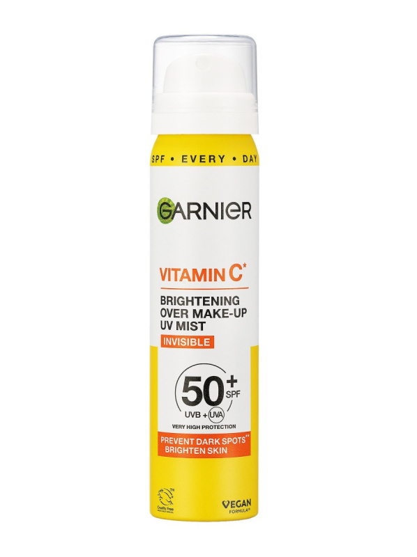 Garnier Vitamin C pleťová mlha (rozjasňující) SPF 50+ 75 ml