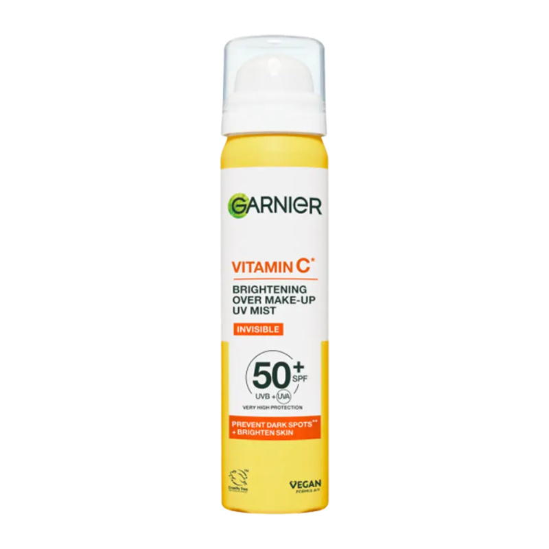 Garnier Vitamin C pleťová mlha (rozjasňující) SPF 50+ 75 ml