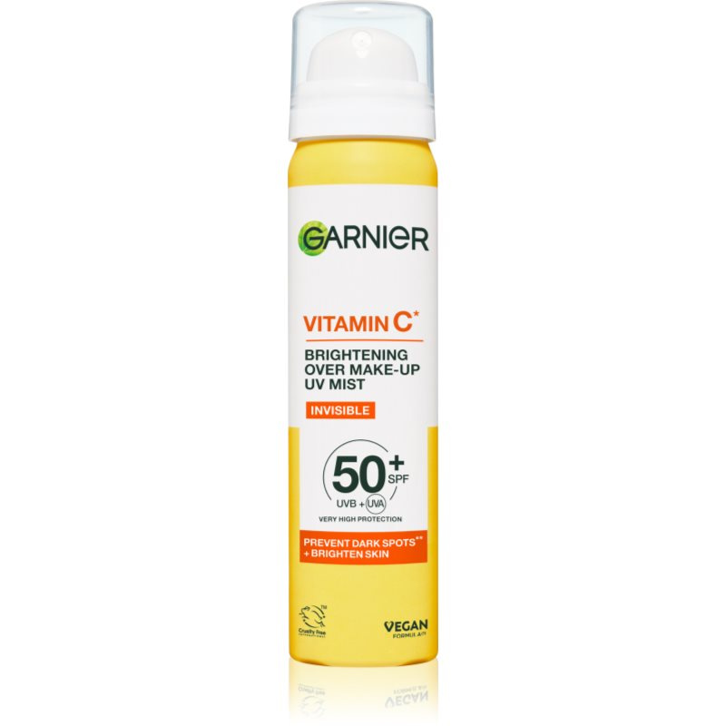 Garnier Vitamin C pleťová mlha (rozjasňující) SPF 50+ 75 ml
