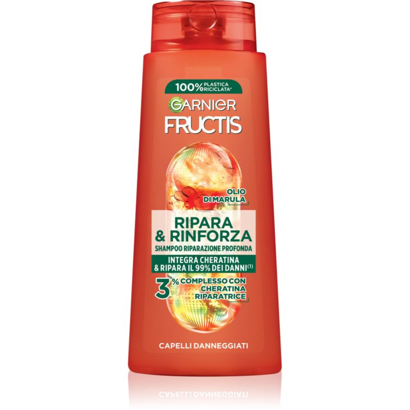 Garnier Fructis Ripara & Rinforza posilující šampon pro poškozené vlasy 700 ml