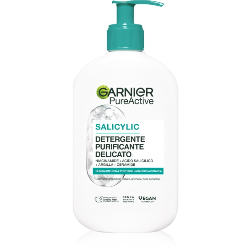 Garnier Pure Active Salicylic jemný čisticí gel s kyselinou salicylovou 250 ml