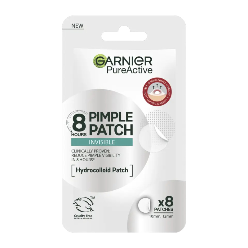 Garnier Pure Active Pimple Patch náplasti na problematickou pleť proti akné 8 ks
