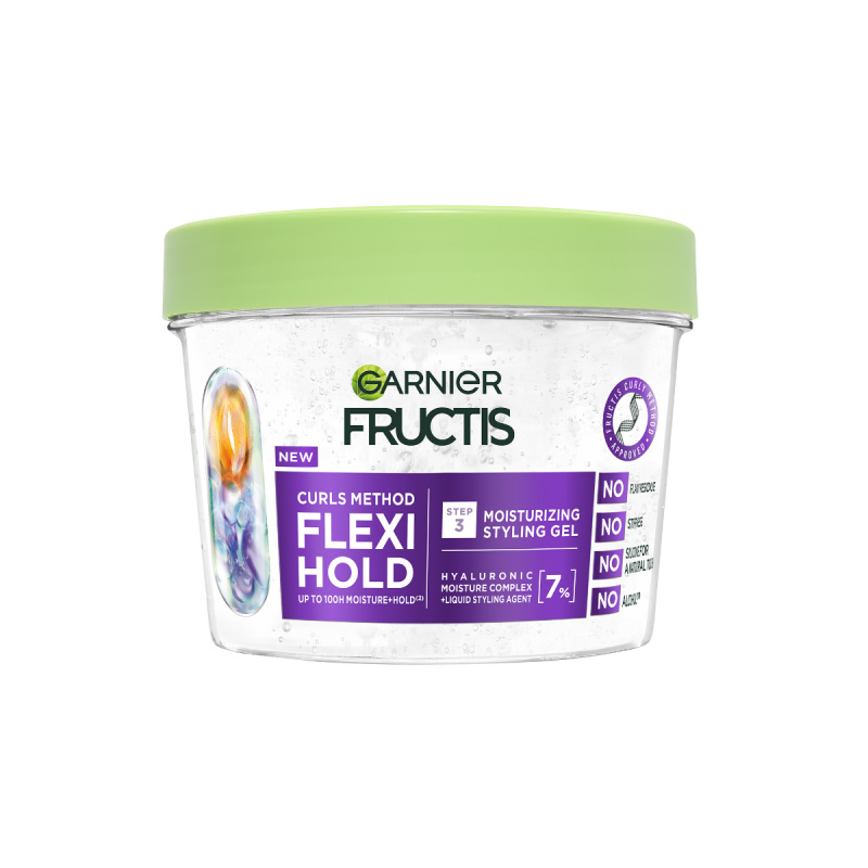 Garnier Hydratační stylingový gel Curls Method Flexi Hold 370 ml