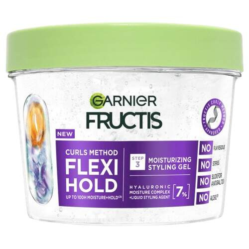 Garnier Hydratační stylingový gel Curls Method Flexi Hold 370 ml