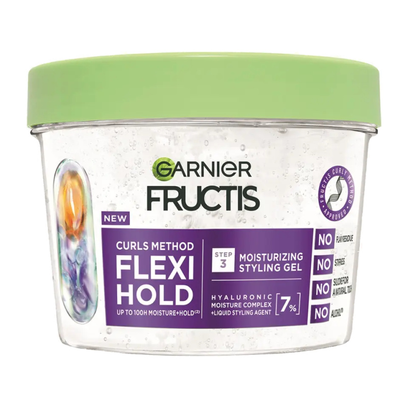 Garnier Hydratační stylingový gel Curls Method Flexi Hold 370 ml