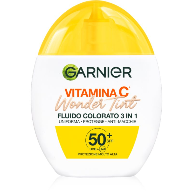 Garnier Vitamin C Wonder Tint lehký tónovací fluid SPF 50+ odstín Light 40 ml