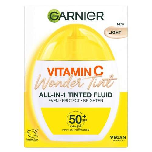 Garnier Tónovací fluid SPF 50 Vitamin C Wonder Tint 40 ml Light