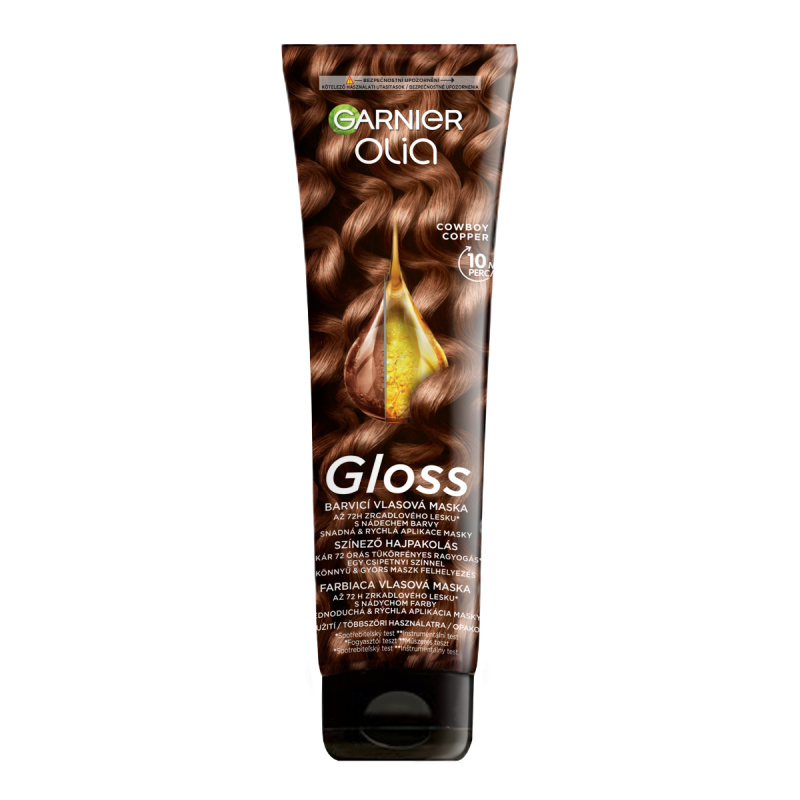 Garnier Olia Gloss barvicí maska na vlasy odstín Cowboy Copper 150 ml