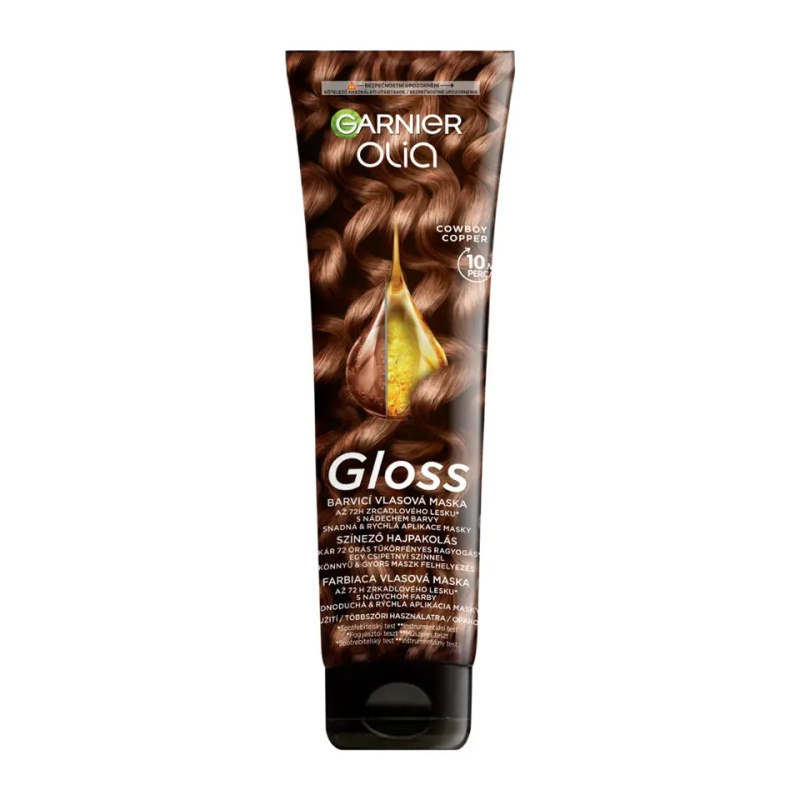Garnier Olia Gloss barvicí maska na vlasy odstín Cowboy Copper 150 ml