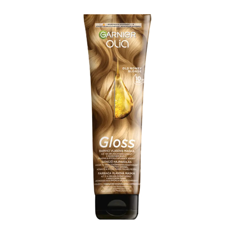 Garnier Olia Gloss barvicí maska na vlasy odstín Old Money Blonde 150 ml
