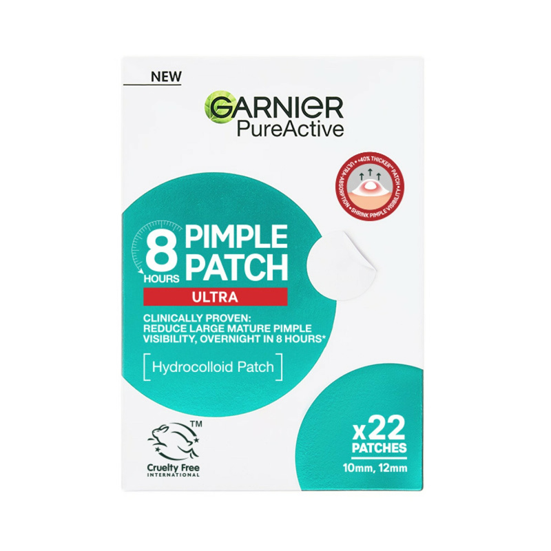 Garnier Pure Active Pimple Patch Ultra náplasti na problematickou pleť proti akné 22 ks