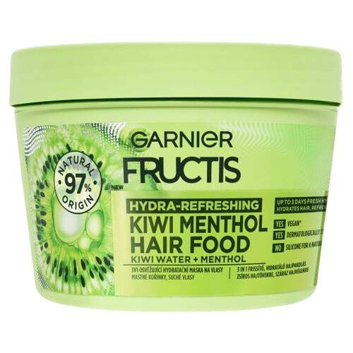 Garnier Hydratační maska na vlasy s kiwi 3v1 Hair Food 400 ml