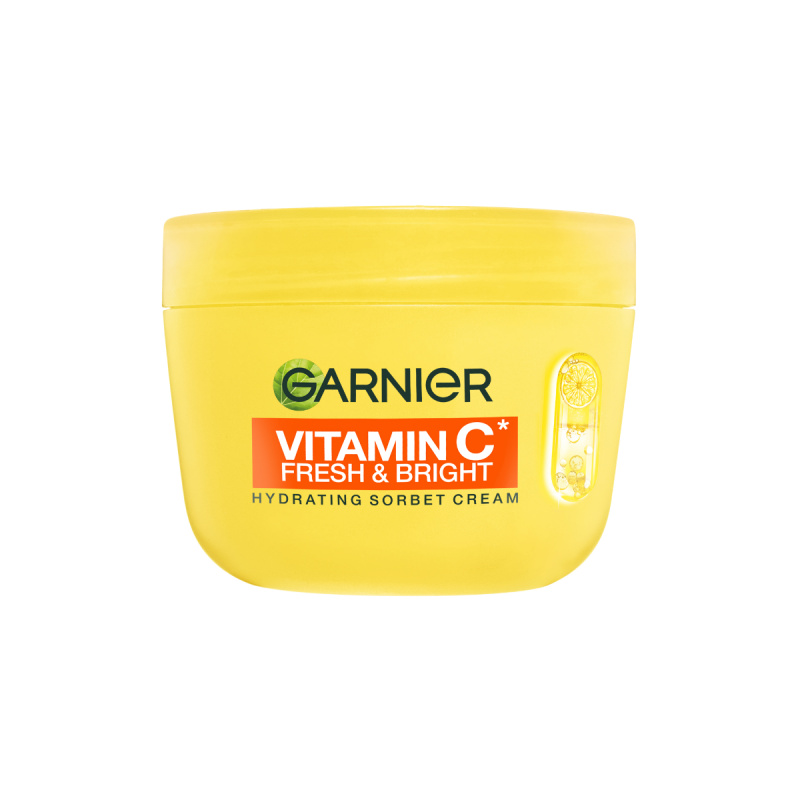 Garnier Vitamin C Fresh & Bright hydratační a rozjasňující pleťový krém 85 ml