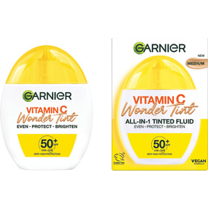 Garnier Tónovací fluid SPF 50 Vitamin C Wonder Tint 40 ml Medium