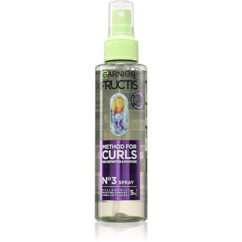 Garnier Fructis Curls Method hydratační sprej na vlasy pro vlnité a kudrnaté vlasy 150 ml