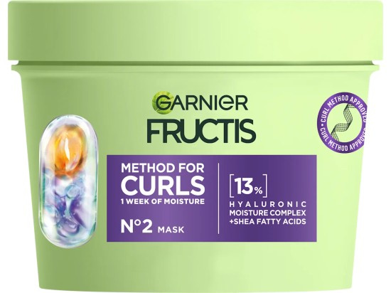 Garnier Fructis Curls Method hydratační maska na vlasy pro vlnité a kudrnaté vlasy 370 ml