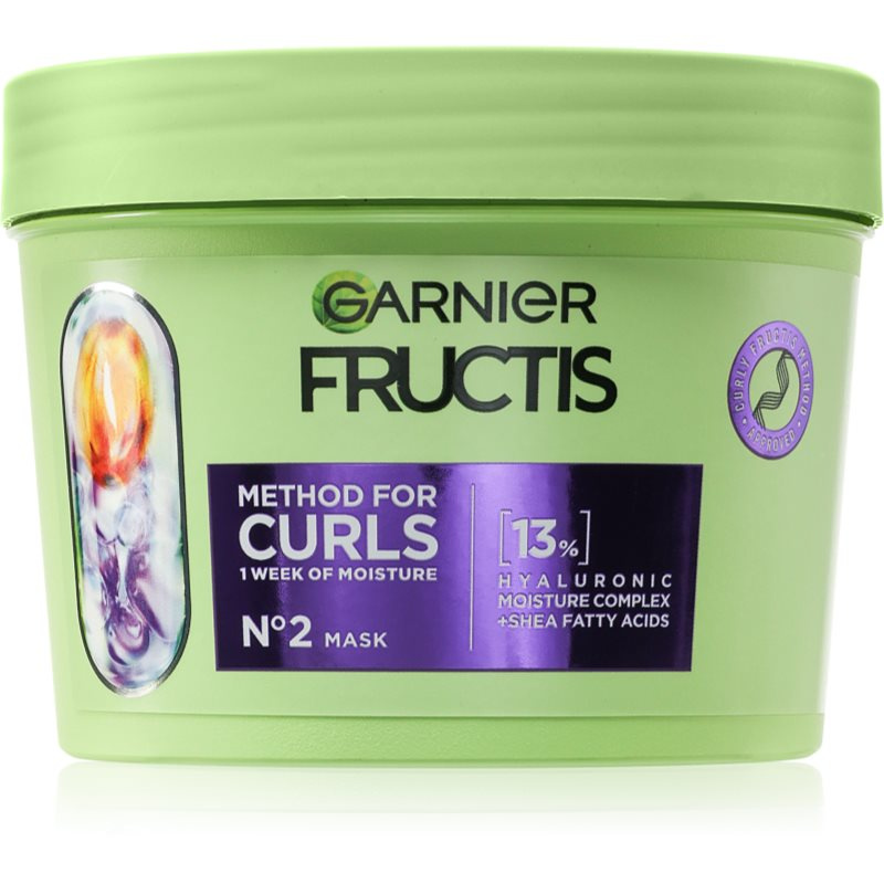 Garnier Fructis Curls Method hydratační maska na vlasy pro vlnité a kudrnaté vlasy 370 ml