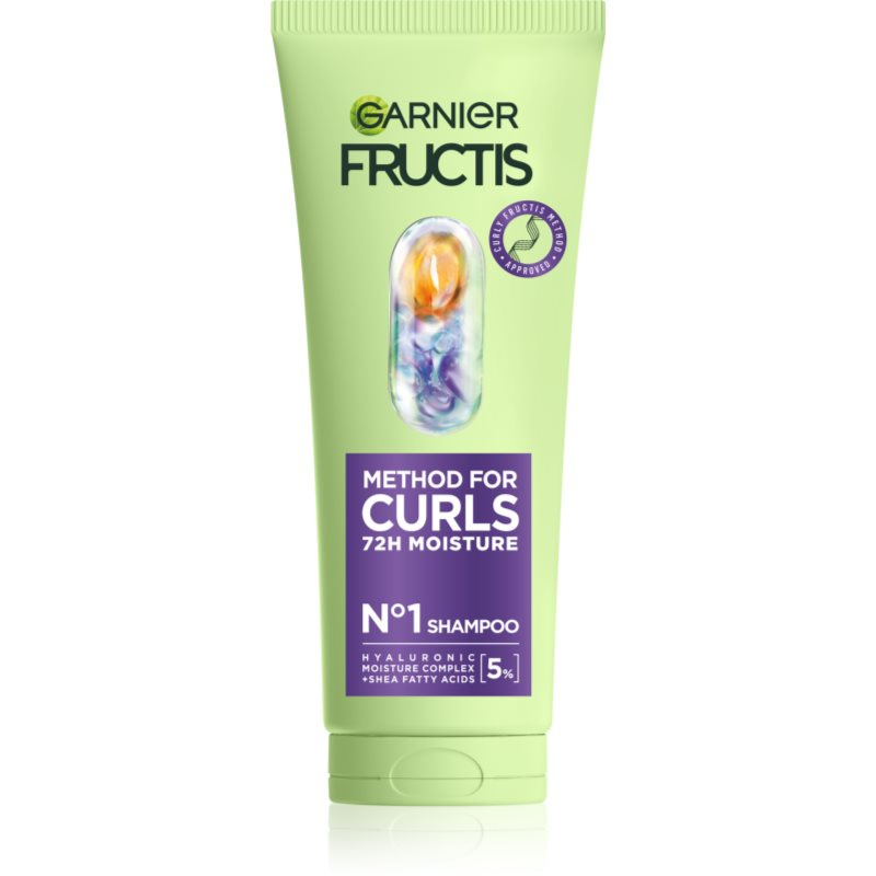 Garnier Fructis Curls Method hydratační šampon pro vlnité a kudrnaté vlasy 200 ml