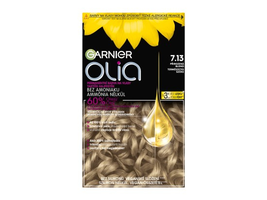 Garnier Olia Big Kit permanentní barva na vlasy odstín 7.13 Beige Dark Blond 1 ks