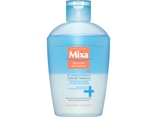 MIXA Optimal Tolerance dvousložkový odličovač očí 125 ml