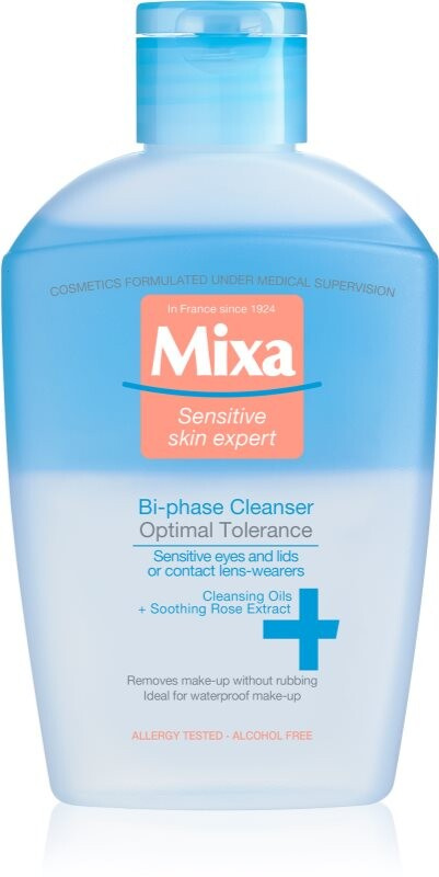 MIXA Optimal Tolerance dvousložkový odličovač očí 125 ml
