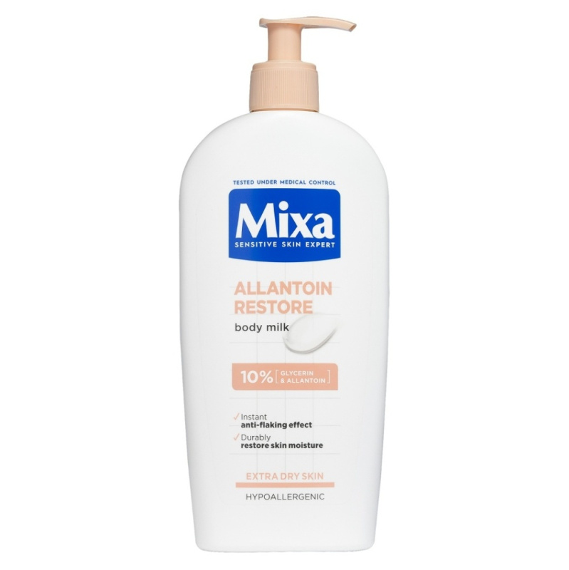 MIXA Allantoin Restore tělové mléko pro extra suchou pokožku 400 ml