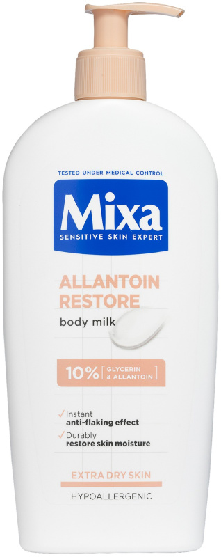 MIXA Allantoin Restore tělové mléko pro extra suchou pokožku 400 ml