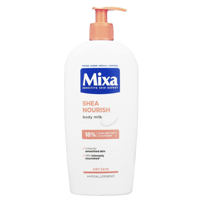 MIXA Intense Nourishment vyživující tělové mléko pro velmi suchou pokožku 400 ml