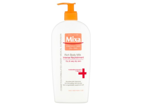 MIXA Intense Nourishment vyživující tělové mléko pro velmi suchou pokožku 400 ml