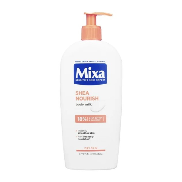 MIXA Intense Nourishment vyživující tělové mléko pro velmi suchou pokožku 400 ml