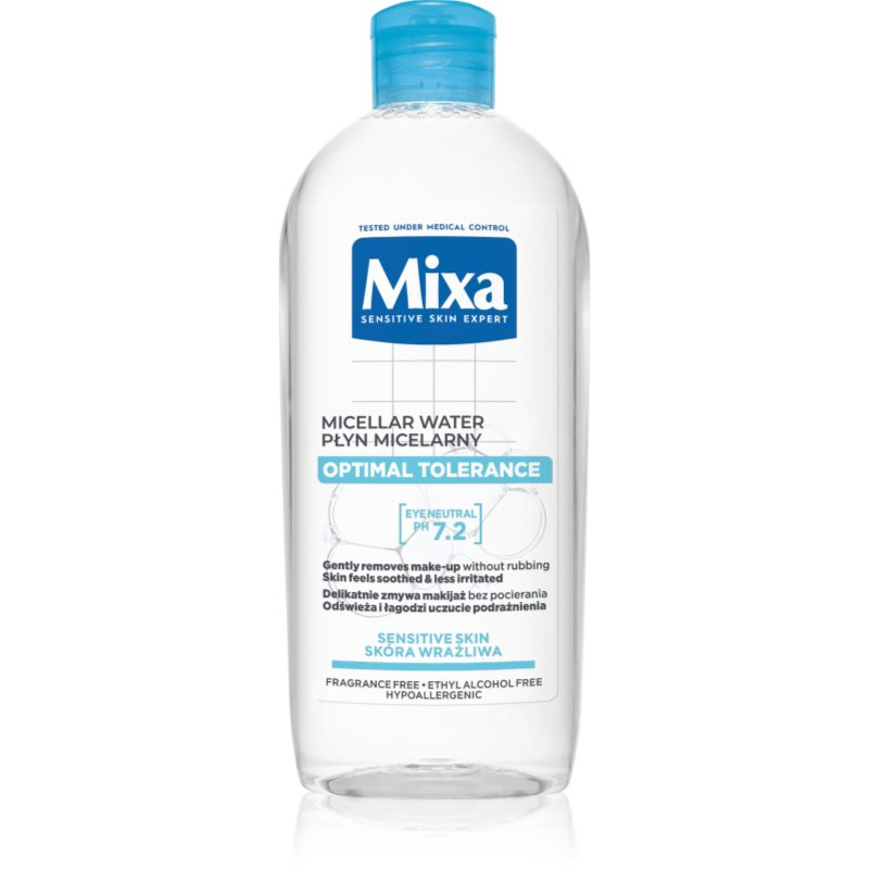 Mixa Optimal Tolerance micelární voda pro zklidnění pleti 400 ml