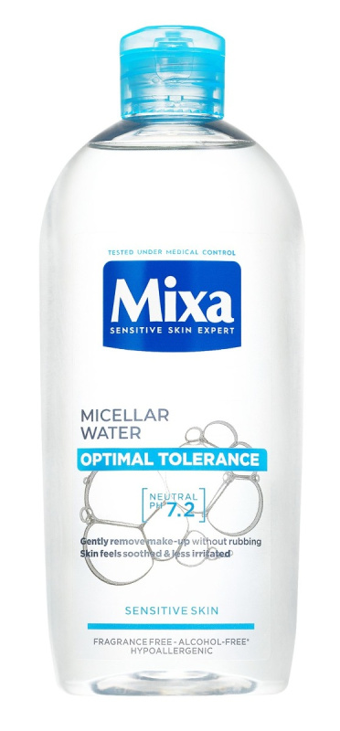 MIXA Optimal Tolerance micelární voda pro zklidnění pleti 400 ml