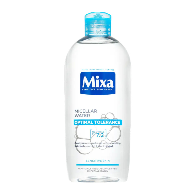 MIXA Optimal Tolerance micelární voda pro zklidnění pleti 400 ml