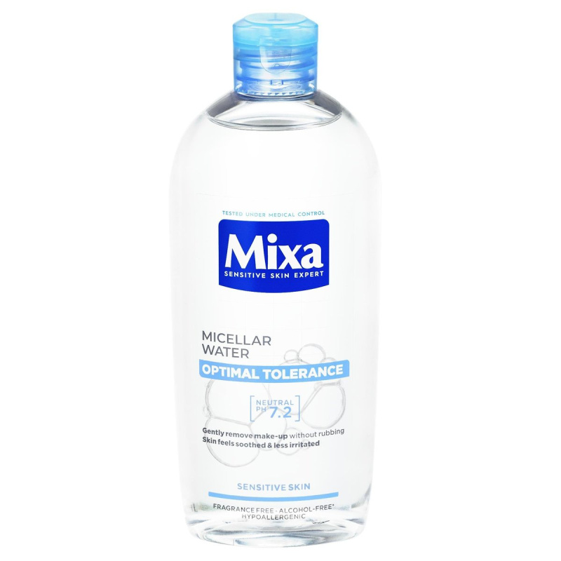 MIXA Optimal Tolerance micelární voda pro zklidnění pleti 400 ml
