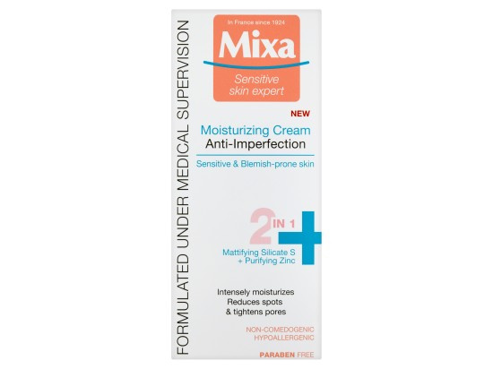 Mixa Anti-Imperfection hydratační péče proti nedokonalostem pleti 50 ml
