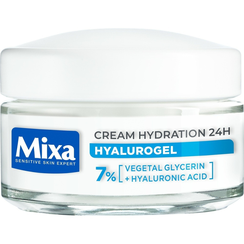 MIXA Hyalurogel Light hydratační krém na obličej s kyselinou hyaluronovou 50 ml