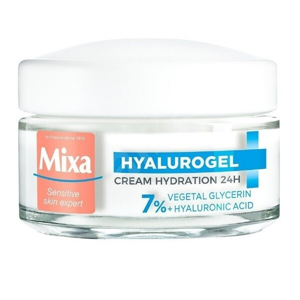 MIXA Hyalurogel Light hydratační krém na obličej s kyselinou hyaluronovou 50 ml