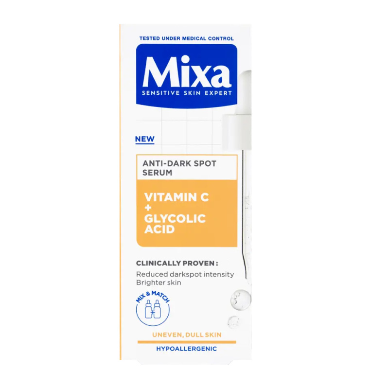 Mixa Sensitive Skin Expert sérum proti pigmentovým skvrnám 30 ml