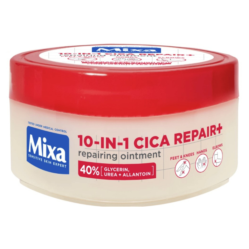 MIXA Cica Repair 10-in-1 regenerační mast pro velmi suchou pokožku 150 ml