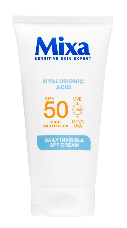 MIXA Daily Invisible SPF Cream hydratační denní krém SPF 50 50 ml