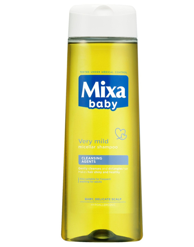 MIXA Baby velmi jemný micelární šampon pro děti 300 ml