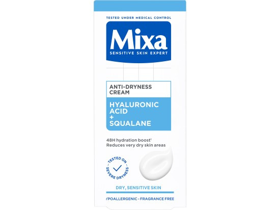 Mixa Anti-Dryness hydratační krém pro suchou pleť 50 ml