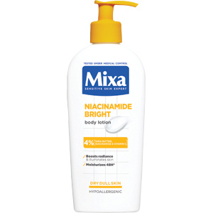 Mixa Niacinamide Bright tělové máslo s bambuckým máslem 250 ml