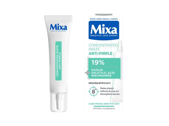 Mixa Anti-pimple Paste lokální péče proti akné 15 ml