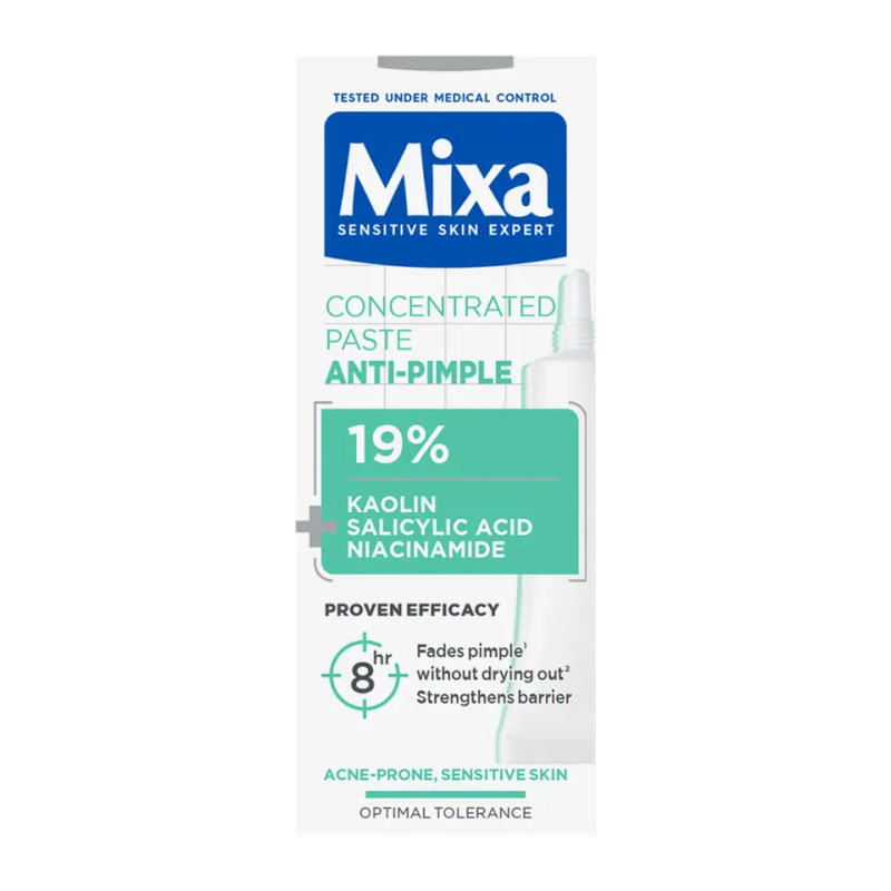Mixa Anti-pimple Paste lokální péče proti akné 15 ml