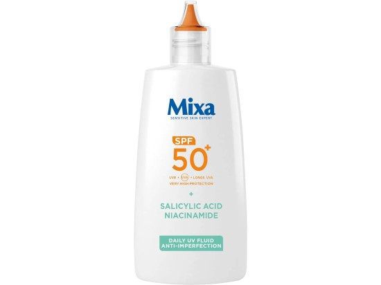Mixa Daily UV Fluid ultra lehký ochranný fluid SPF 50+ 40 ml
