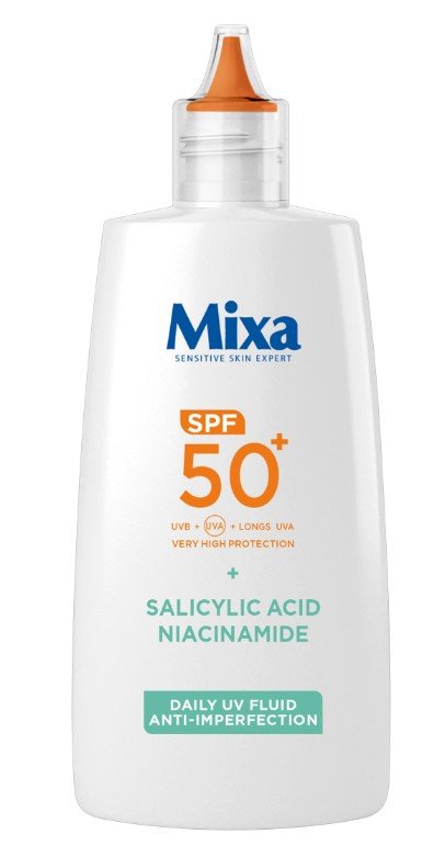 Mixa Daily UV Fluid ultra lehký ochranný fluid SPF 50+ 40 ml
