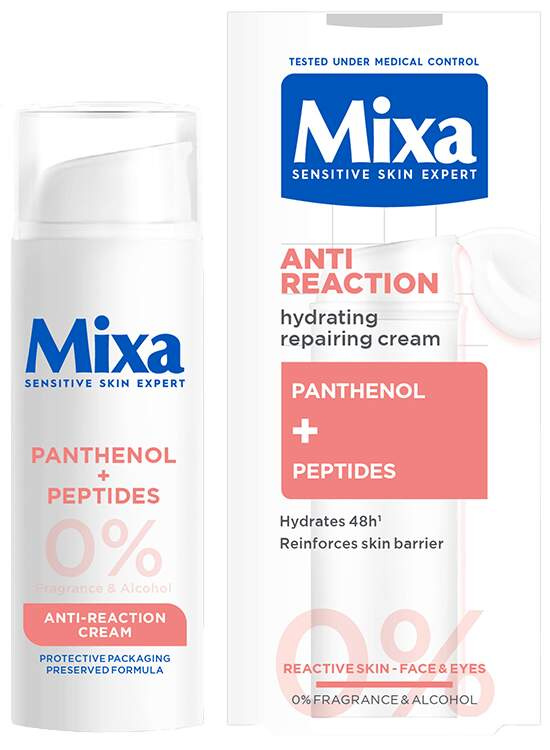 Mixa Hydratační regenerační krém Anti-Reaction 50 ml