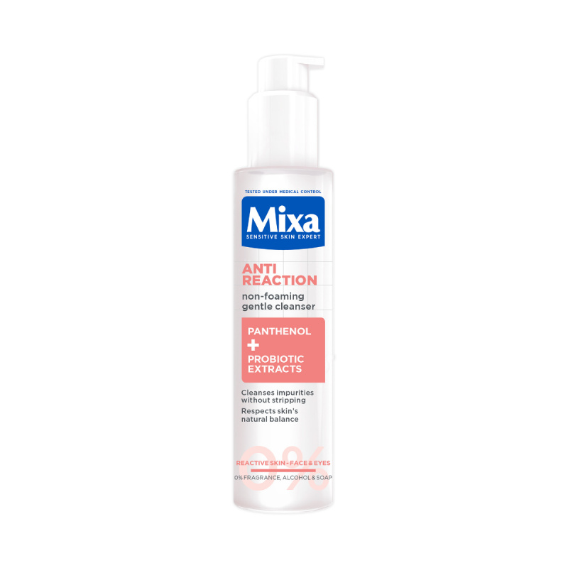 Mixa Zklidňující čisticí gel Anti-Reaction Cleanser 150 ml